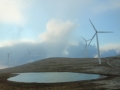 Windmühlen über Havøysund