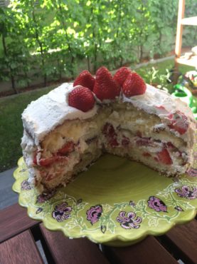 Erdbeertorte Jordgubbstårta Esssen