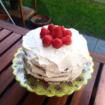 Erdbeertorte Jordgubbstårta Esssen