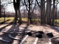 Heidnische Überbleibsel? Ein mystischer Steinkreis im Park hinter Linköpings Dom