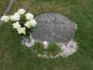 Astrid Lindgrens Grabstein