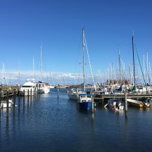 Ballen Hafen meer schiff sommer Samsø Dänemark