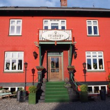 Brundby Rock Hotel sommer Samsø Dänemark