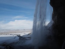 Island Winter Seljalandsfoss