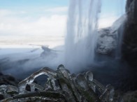 Island Winter Seljalandsfoss