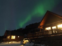 Island Winter Nordlicht