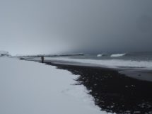 Island Winter Vík