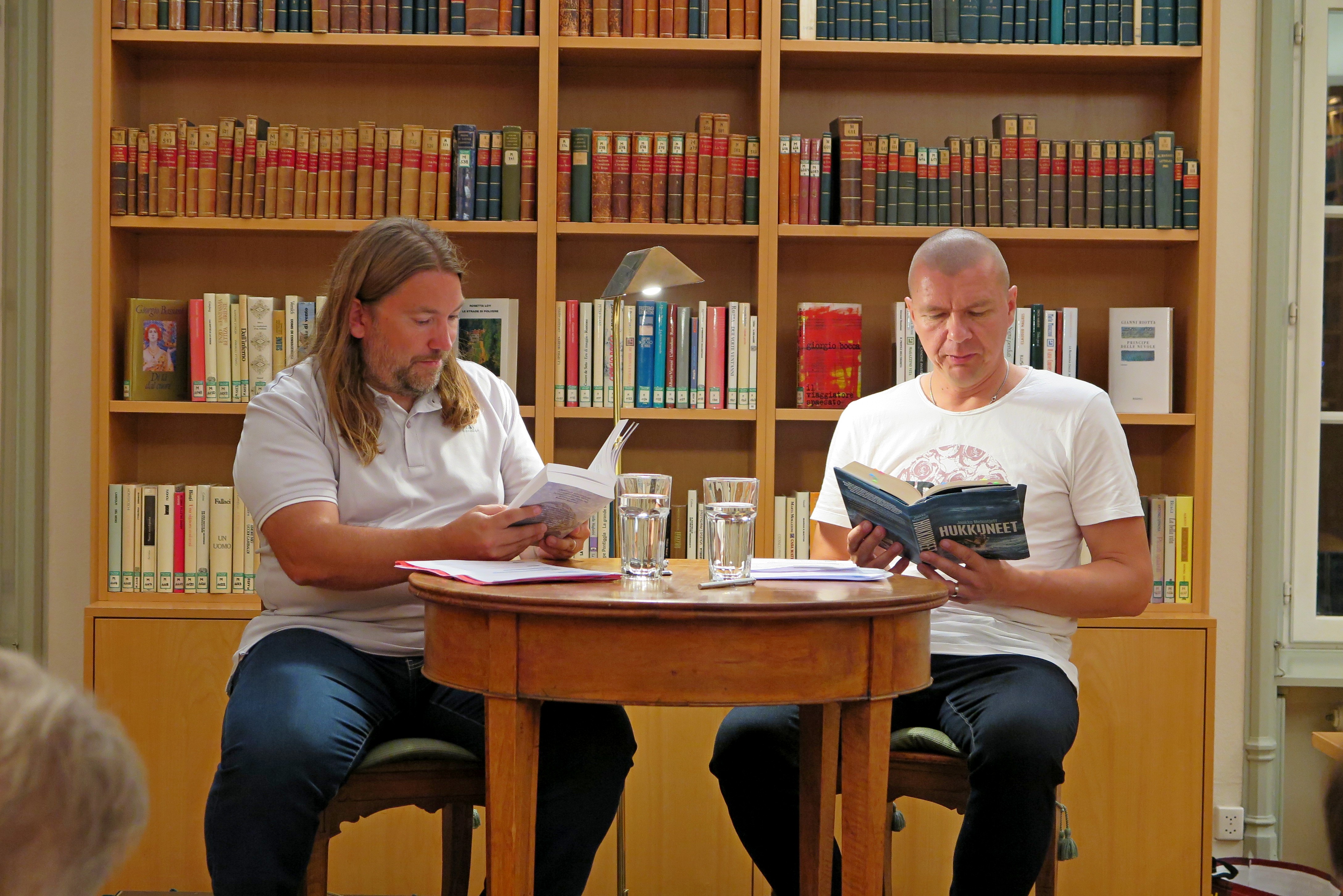 Beat Hüppin (l.) und Jaakko Melentjeff